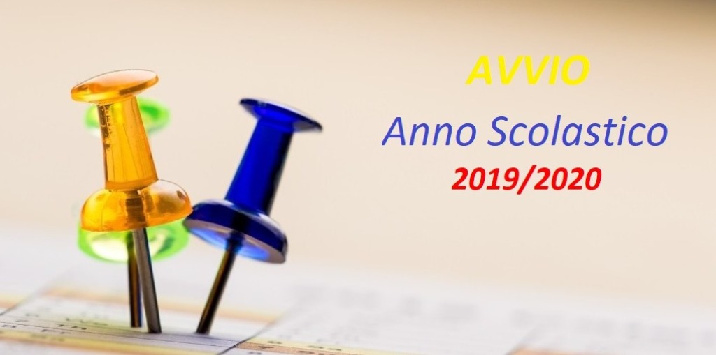 avvio a.s. 2019-2020