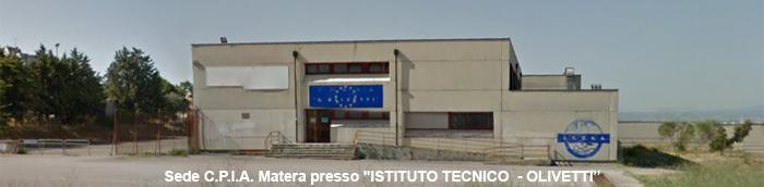 C.P.I.A. Matera presso "ISTITUTO TECNICO  - OLIVETTI”